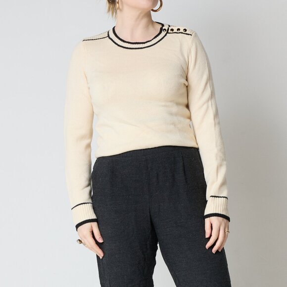 Vanessa Seward Merino Wool Sweater - Picture 1 of 2
